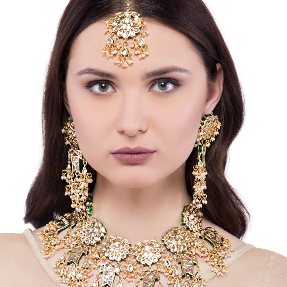 The Mughal Empress Jewelry Set - Picture 2 of 5